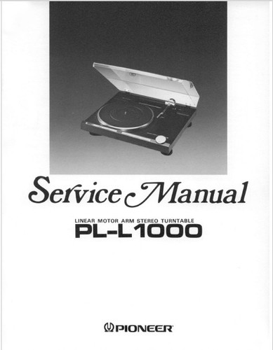 Pioneer l1000 giradischi - pioneer,