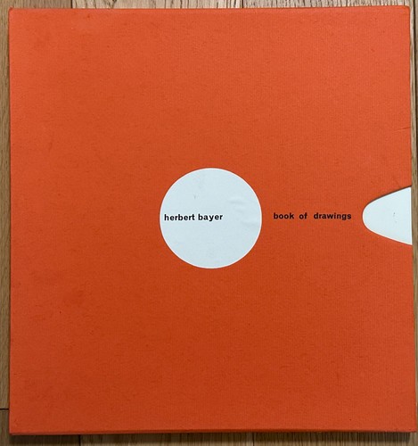 Herbert bayer book drawings - book, of