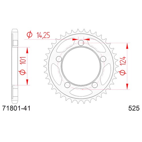 Corona afam acciaio p525 - acciaio,