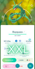 Rayquaza xxl pokemon tr de - rayquaza,