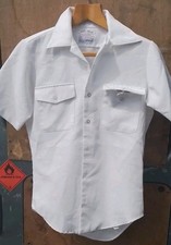 Vintage US Navy Officer White