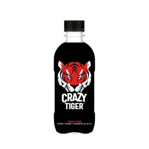 Crazy tiger energy drink - tiger,