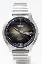 Orologio Lorenz Edox Bluebird 28800 swiss made stainless steel vintage watch