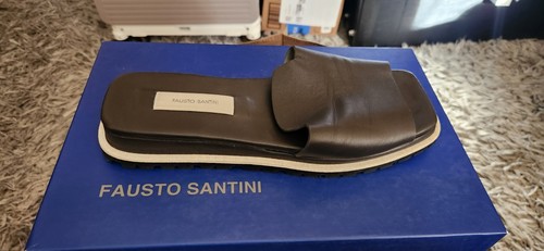 Fausto santini sandalo slides - santini,