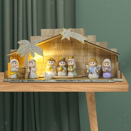 Set statuine per presepe - set,