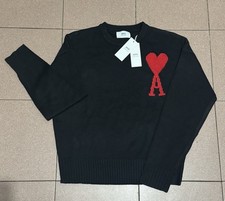 Maglione Nero AMI Paris Unisex
