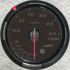 Turbocompressore 60mm nero con