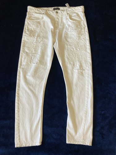 Jeans zara uomo bianco denim - uomo,