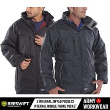 Uomo Parka Fleeve Foderato