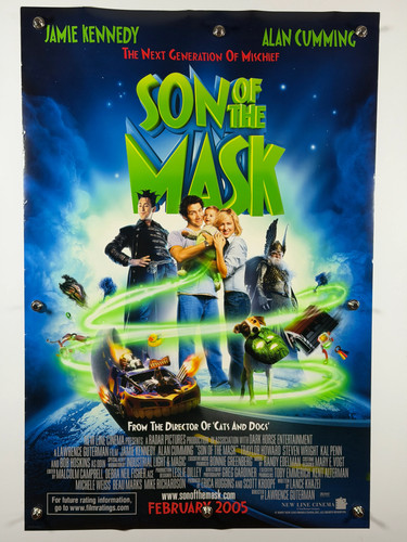 Son the mask - of, locandina