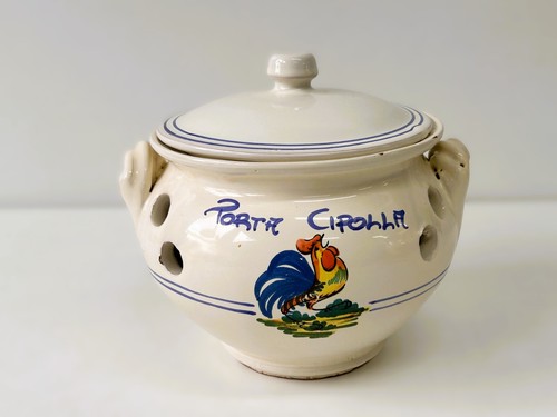 Barattolo ceramica - in,