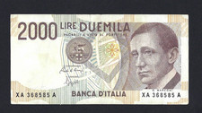 2000 lire guglilmo marconi - guglilmo,