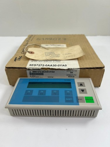Display testo siemens simatic - siemens,