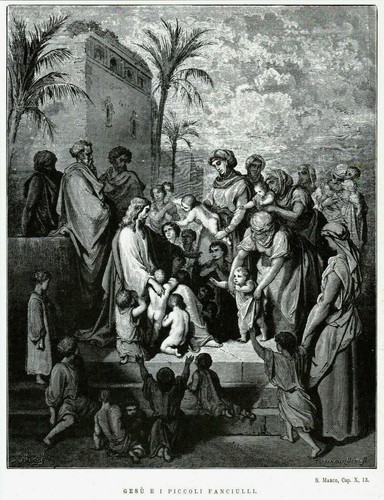 Antica stampa gustavo - antica, dore'