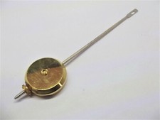lente pendolo ottone con asta