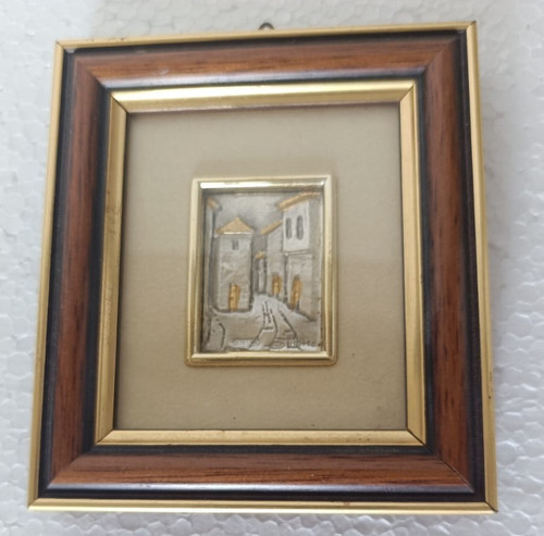 Quadro miniatura golden - quadro,