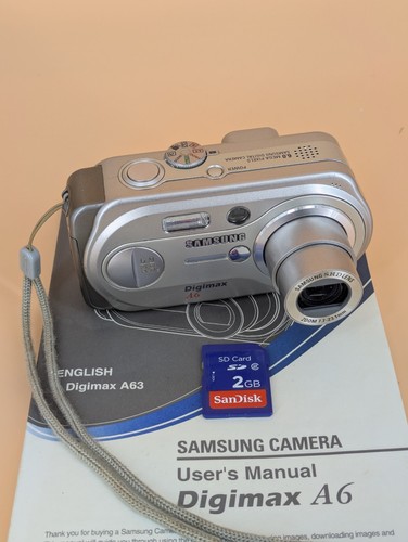 Samsung digimax 0 - a6, 6,0