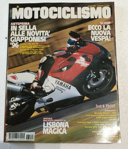Motociclismo 1996 honda - 3,