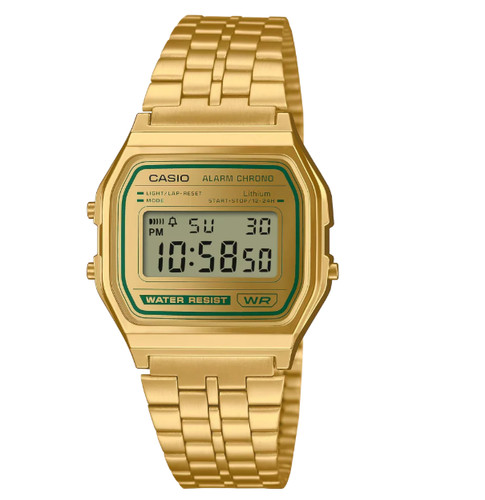 Orologio polso casio dorato - orologio,