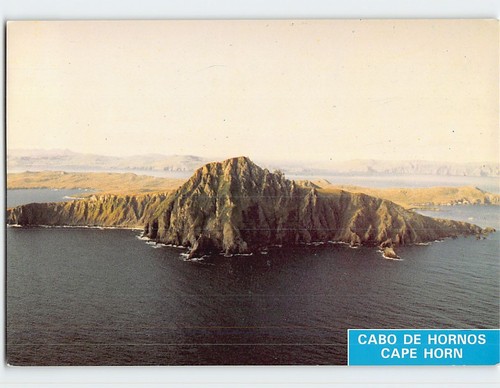 Cartolina capo corno - capo, cile