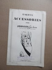 c.1938 Johnson Sea-Horse