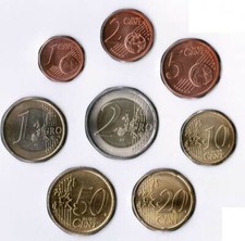 Francia 1 Cent Fino A 2 Euro