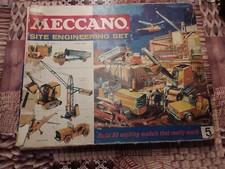 MECCANO 5  SITE ENGINEERING SET  POSSIBILE FARE  88 COSTRUZIONI
