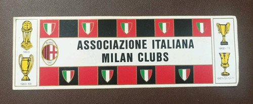 Adesivo stickers vintage milan - adesivo,