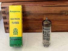 Vendo valvola Amperex EZ81, D getter, nos nib
