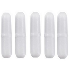 5Pcs 30mm 30.5cm Ptfe Agitatore Magnetico Mixer Agitatore BAR Bianco Colore