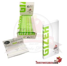 CARTINE GIZEH SUPER FINE CORTE GREEN DOPPIE LIBRETTO MAGNETICO DA 20 LIBRETTI