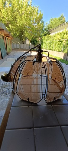 Lampada soffitto vintage in - da,