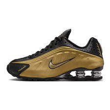 Nike Shox R4 nero oro
