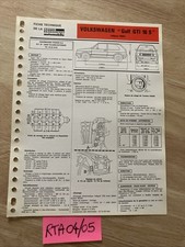 Fiche technique automobile