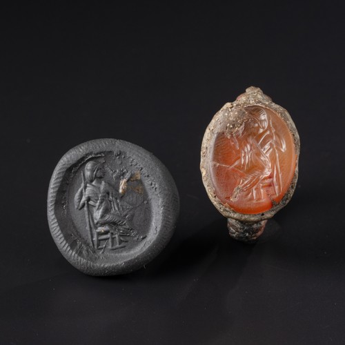 Anello antico romano - in, bronzo