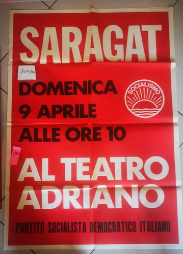 Manifesto politico psdi - manifesto,