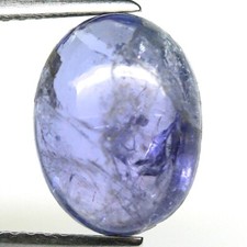 Tanzanite cabochon ovale de - cabochon,