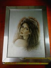 Mezzo Busto Donna Con Folta