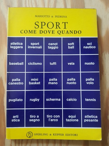 Sport come dove quando - sport, di