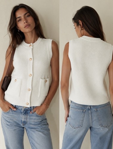 Gilet zara panna maglia - zara,