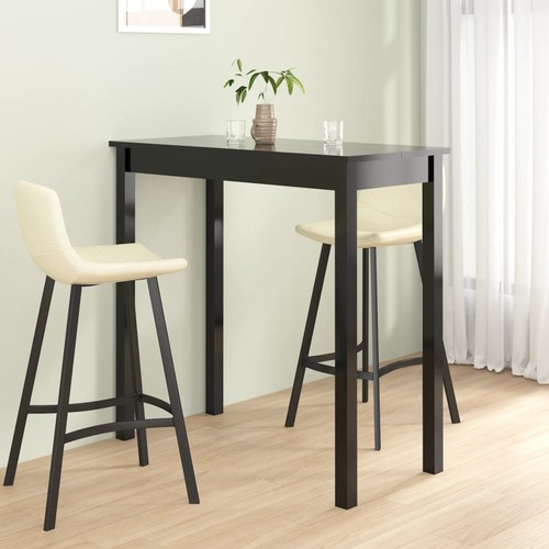 Tavolo bar mdf nero - tavolo, da