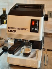 Macchina Caffè Espresso Gaggia Vintage Anni 80 Usata Raramente 