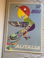 Poster Vintage Alitalia –