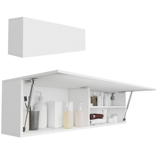 Homcom mobile bagno parete - mobile,