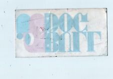 BULL DOG Vetrofania 15 X 7,5 cm  ADESIVO STICKER  NEW ORIGINAL