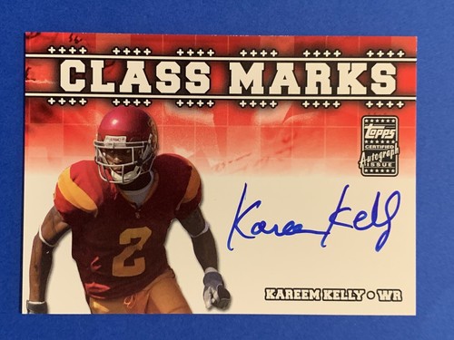 Autografo kareem kelly - autografo, firmato