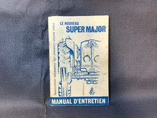 Ancien manuel d'entretien