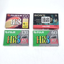 Mix Lot Of x4 HI8 Fujifilm