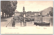 Cartolina d'epoca Riva Italia