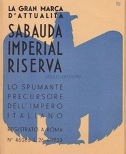 SABAUDA IMPERIAL RISERVA -